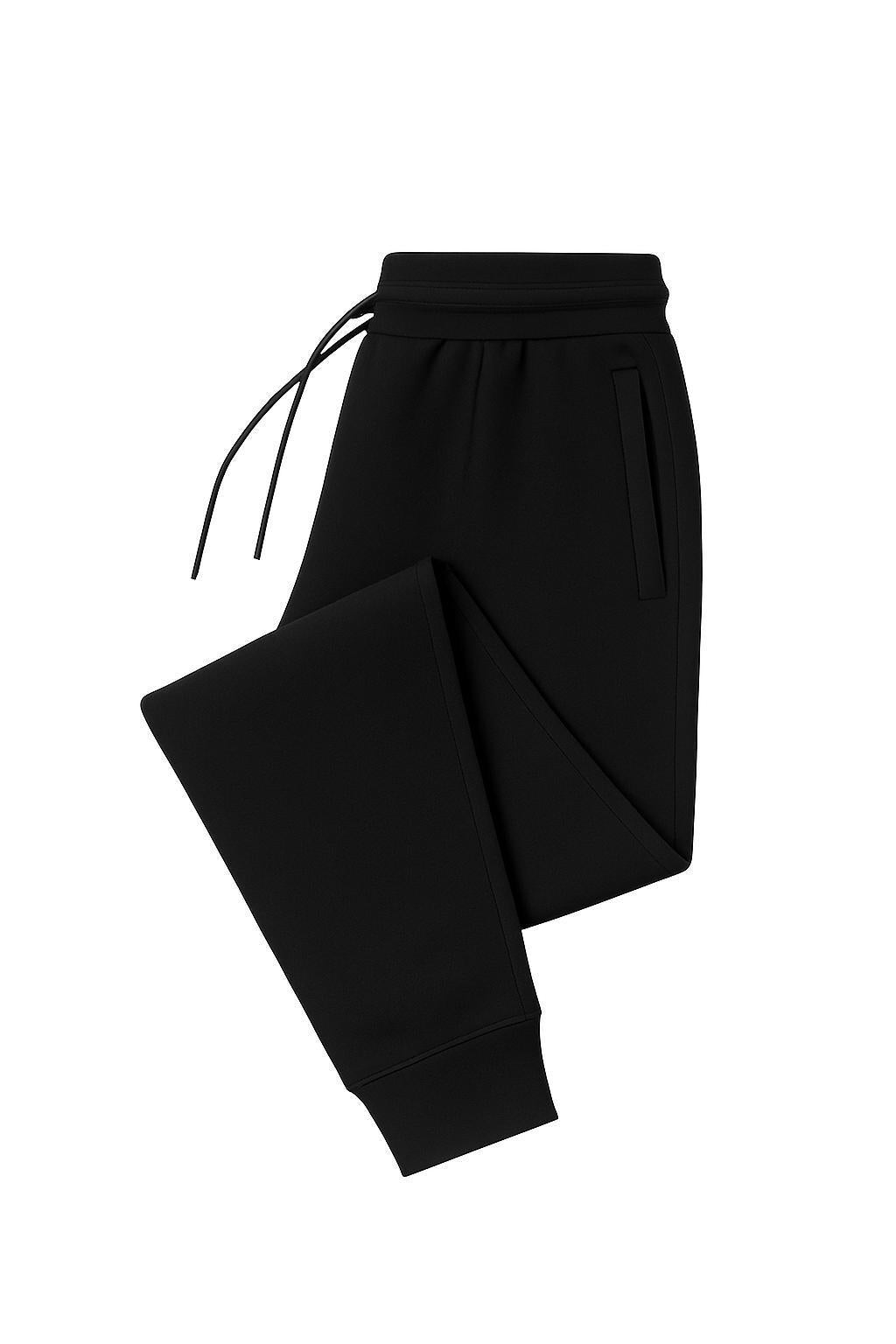 Men’s Jogger Sweatpants – Slim Fit Fleece Pants (Navy, Black, Green, Gray)