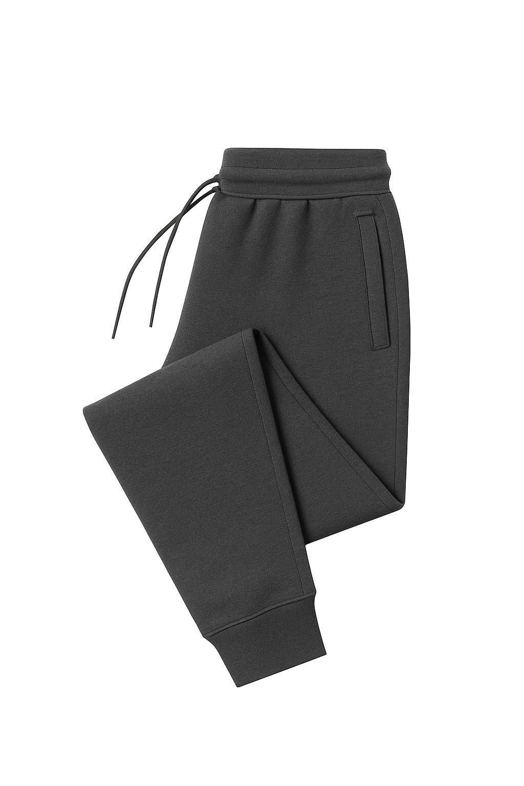 Men’s Jogger Sweatpants – Slim Fit Fleece Pants with Drawstring Waist & Pockets 3-Pack (Charcoal, Green, Navy)