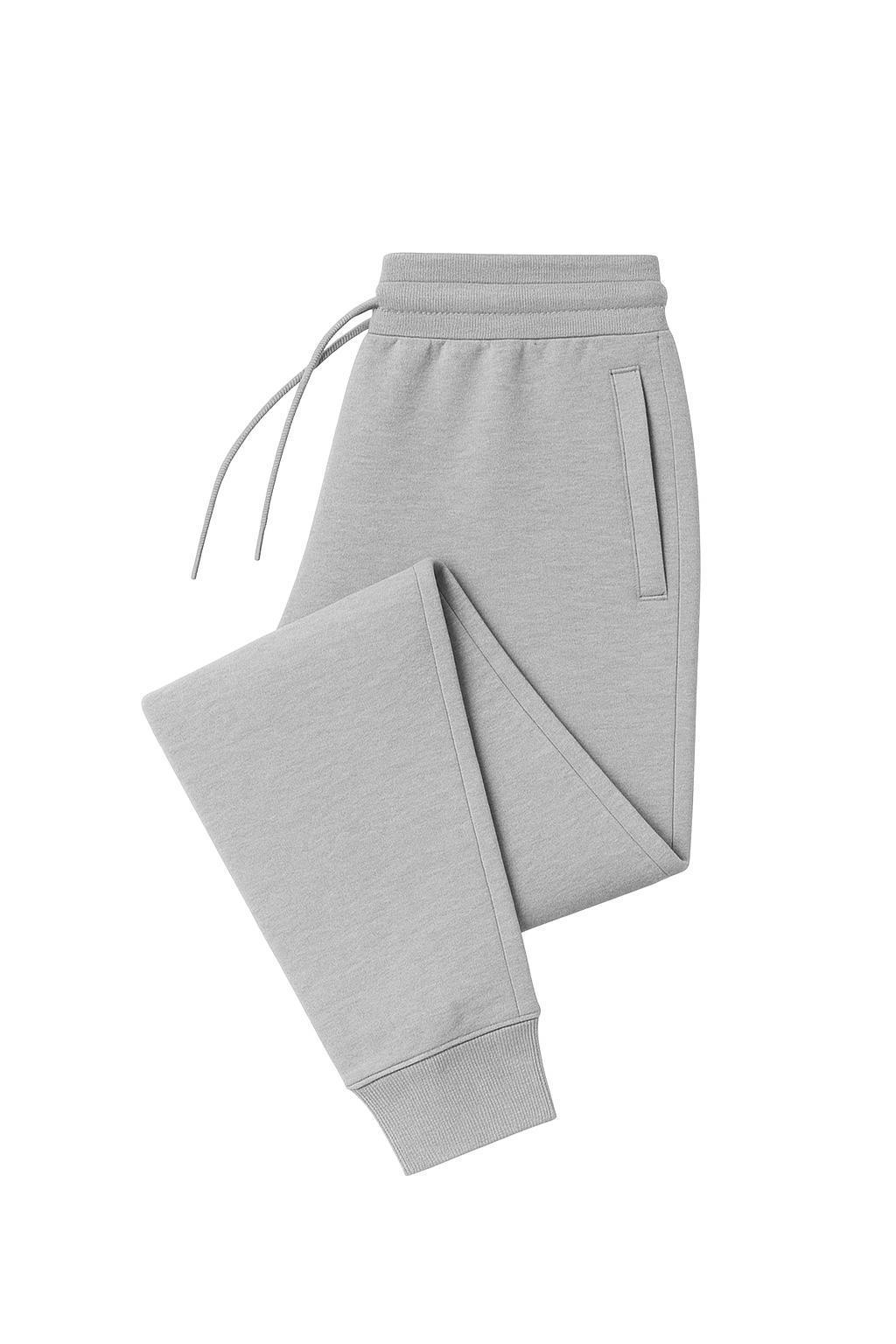 Men’s Jogger Sweatpants – Slim Fit Fleece Pants (Navy, Black, Green, Gray)